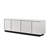 70.5" White Finish TV Stand With Drawers