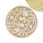Glass Beads Round Placemat-61646755