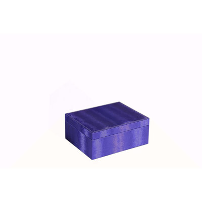 Étui à bijoux 9,8 po, bleu azur