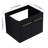 Bathroom Vanity - 24 Inch Black Chestnut With Chic Appearance And Spacious Storage Sleek Functional Drawers