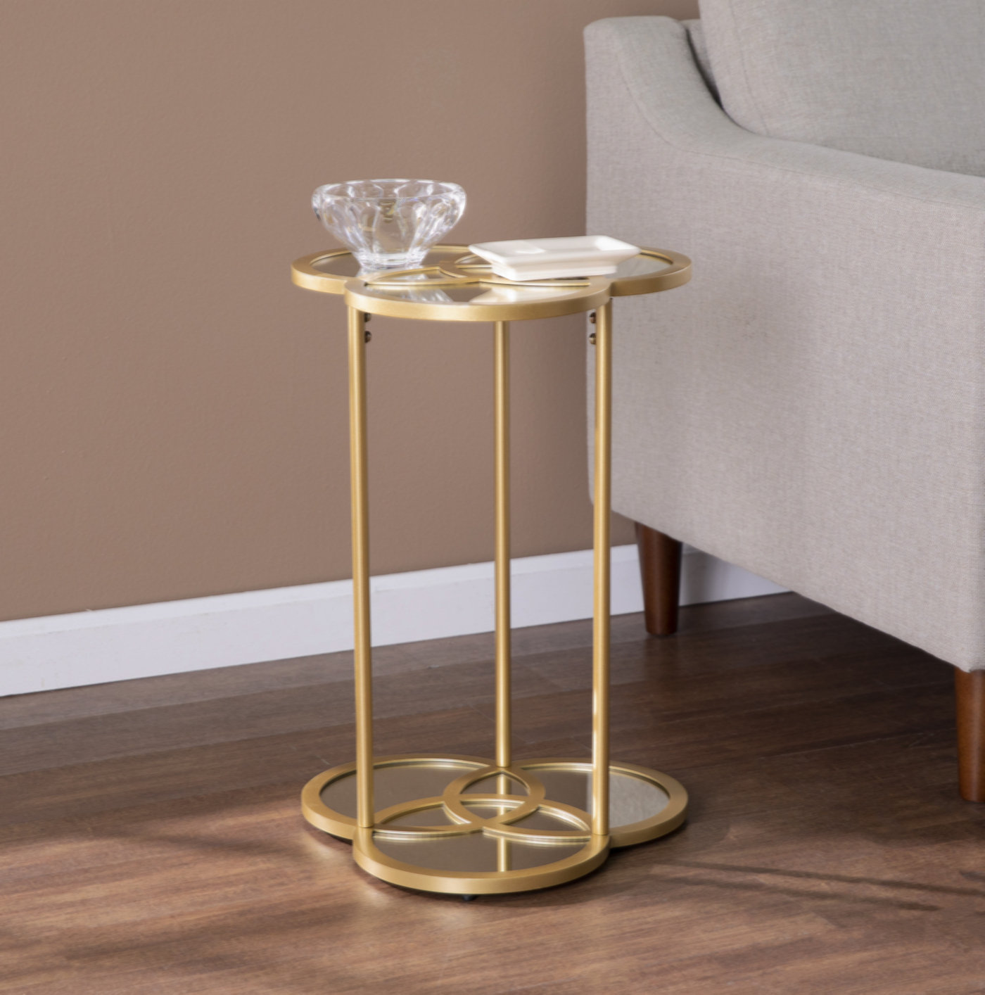 Mercer41 Malkin Accent Table Living Room Side Table Accent Table | Wayfair
