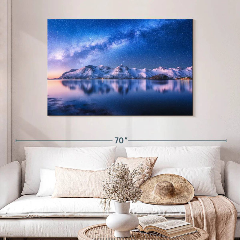 Oberle Lofoten Islands Milky Way, 32" H x 48" W