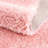 Libero Solid Shag Pink Area Rug-815606489