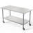Adjustable Height Stainless Steel Top Workbench-128487477