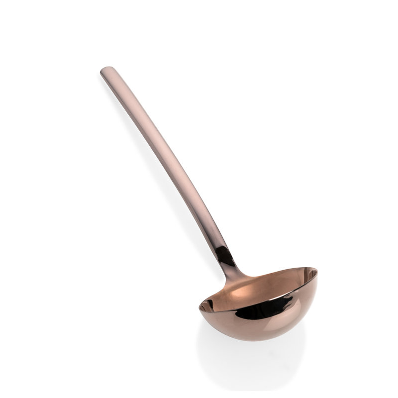 Due Gravy Ladle - 12 Pieces, Bronzo