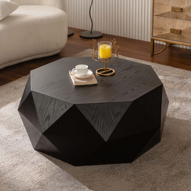 Table basse 38,58 po, Noir