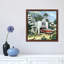 The New American LaFrance Is Here (Firehouse) by Norman Rockwell - Print on Canvas-56737723-56737725