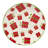 Holiday Fun Canape Plate, 6in asst