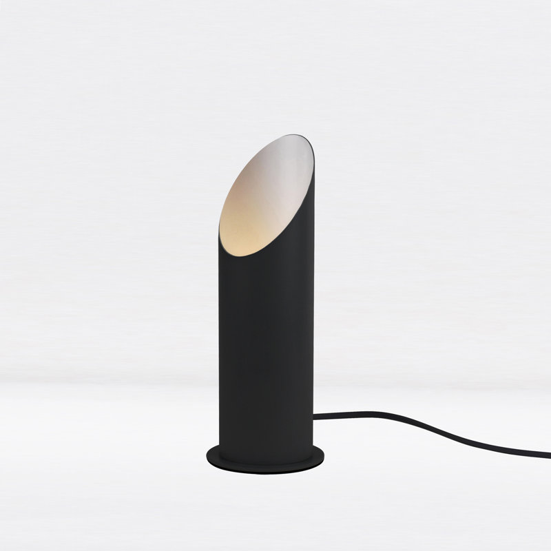 Kari 27.3cm Torchiere Floor Lamp, Black
