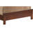 Charming Bed With Cherry Finish