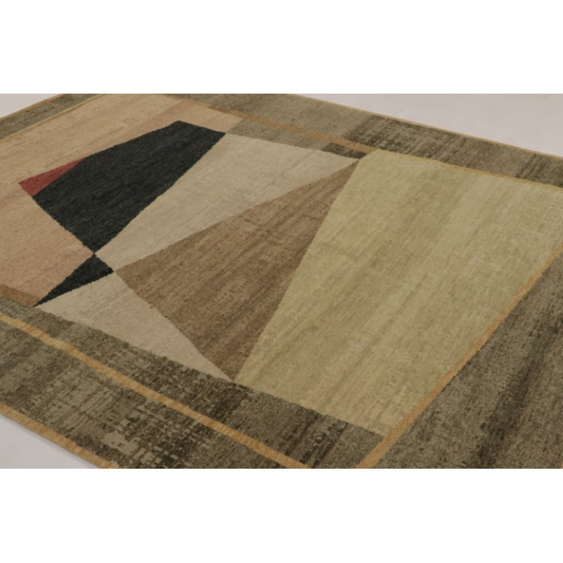 Modern One-of-a-Kind 8'0X10'0 Hand Knotted Area Rug