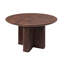 Table de salle à manger ronde 47 "pour 4-6, base épaissie à piédestal croisé, table de cuisine pour le salon de la cuisine-552260139