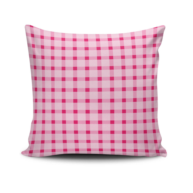 Coussin décoratif, 17,0 x 17,0 pouces, 50% coton / 50% polyester, lavable à la machine, repassable, rembourrage en silicone, fermeture à glissière dissimulée | Coussin décoratif doux et élégant pour le salon, la chambre à coucher et le bureau