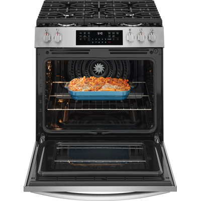 30" Gas Range with Total Convection