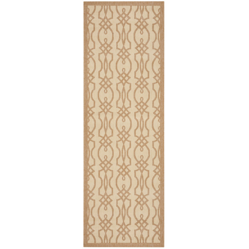Jamon Martha Stewart Performance Geometric Rug, Runner 2'7" x 8'2"