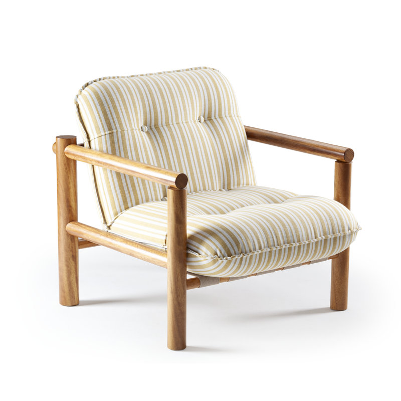James Outdoor Teak Lounge Chair