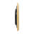 QHA014ALH Basic Wall Clock, Brown-2057792921