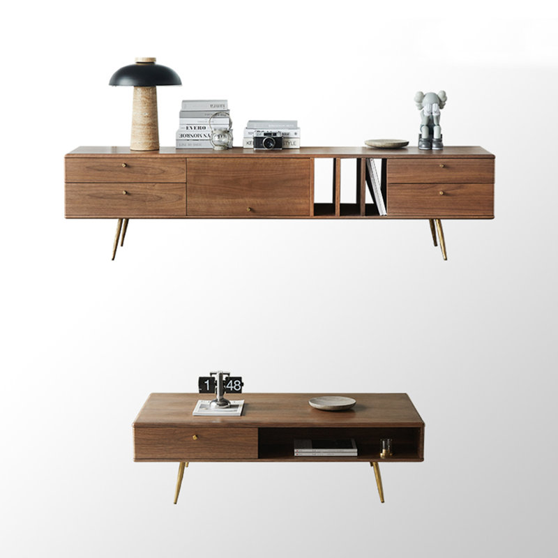 Retro style TV stand and coffee table