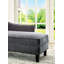 Coussin de salon moderne avec garniture cloutée en tissu de 1 méridienne moderne-1079337072