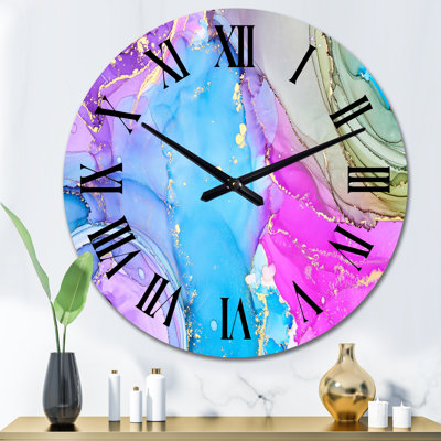 Metal Wall Clock