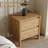 Modern Nightstand With 2 Drawers, End Table With Round Legs For Living Room, Bedroom（Set of 2）-1403225378