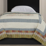 Handcrafted Fish Cotton Quilt