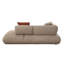 Canapé modulaire avec repose-pieds Carrick FABRIC