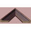 Ensemble de 4 miroirs muraux rustiques en bois de grange Kimzey