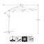 300cm Cantilever Parasol-40682109