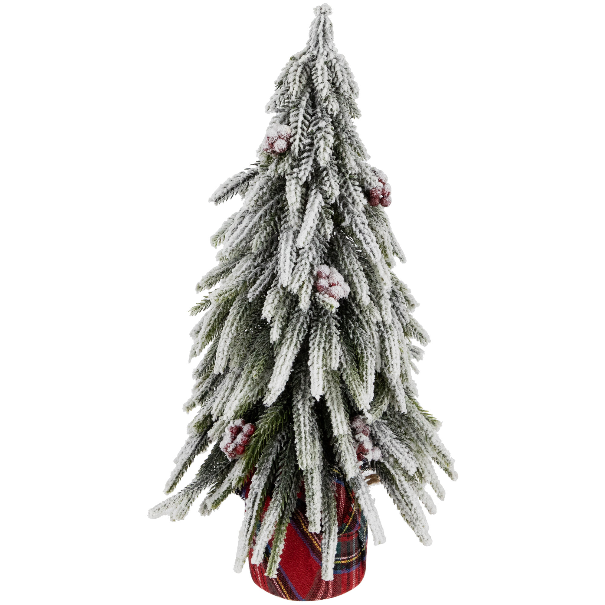 Northlight Faux Pine Tabletop Tree in Pot | Wayfair