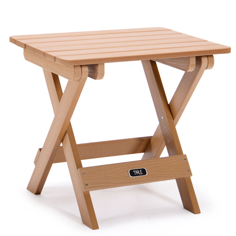 Table pliante portative rectangulaire, Brun