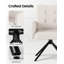Upholstered Chenille Swivel Accent Chair-194748035