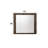 Elettra Rustic Walnut Finish Mirror