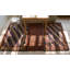 Tribal Geometric Antique Colorful Caucasian Soumak Saddle Rug