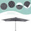 Parasol de marché rectangulaire 10 x 6,5 pi Forontenac-642092981