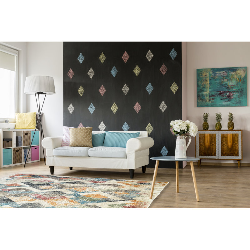 Myatt Geometric Indoor Rug, Rectangle 9'2" x 12'6"