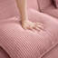 Repose-pieds Martha Velours côtelé - Rose-1662504877