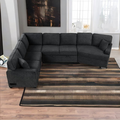 Divyesh Upholstered 126'' Sofa