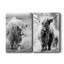 Gretna Green Highland - ensemble de 2 photographies sur toile tendue-1100643722