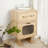 Creative Rotatable Robot Storage Side Table