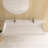 48"Wall Mounted Solid Surface Bathroom Sink With Sloped Bottom Design