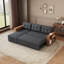 Canapé modulaire convertible Raghdah avec lit escamotable et rangement-111911422