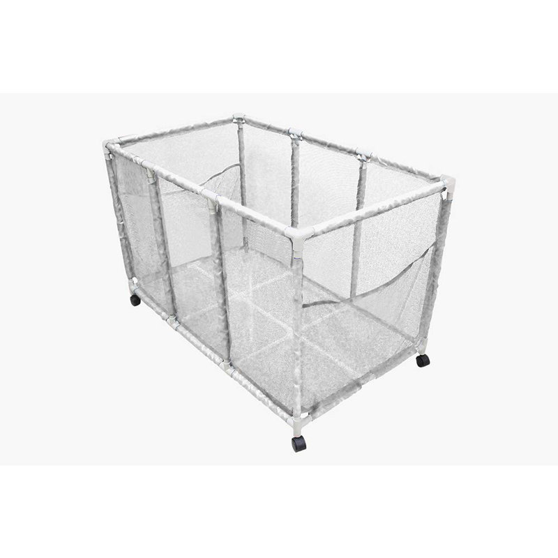 Essentially Yours 46'' W 0 Gallons Water Resistant Plastic Deck Box with Wheels, White