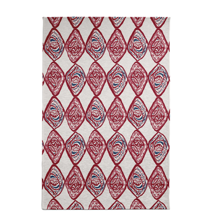 Chenille Geometric Indoor Rug