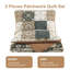 Ensemble de courtepointe 3 pièces Patchwork Boho-130618409