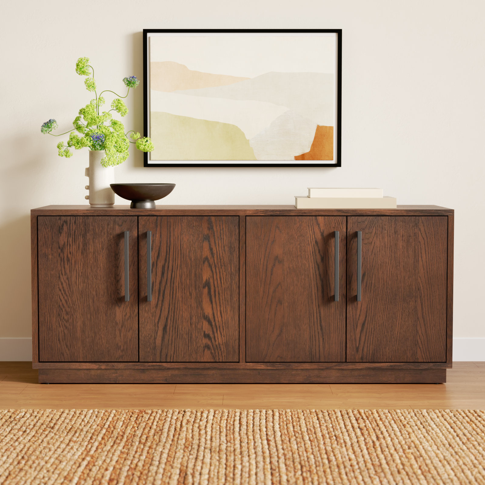 Jayden 58'' Media Console, Brown