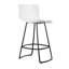 Cleek Swivel Counter Stool with Metal Frame-603425809-602954214