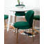 Ensemble de salle à manger 5 pièces Contemporary, table ronde blanche avec 4 chaises-114251844