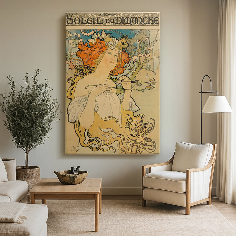 L'Illustré Soleil du Dimanche, 40 po x 60 po