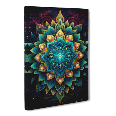 Mandala Informel No.4 - Wrapped Canvas